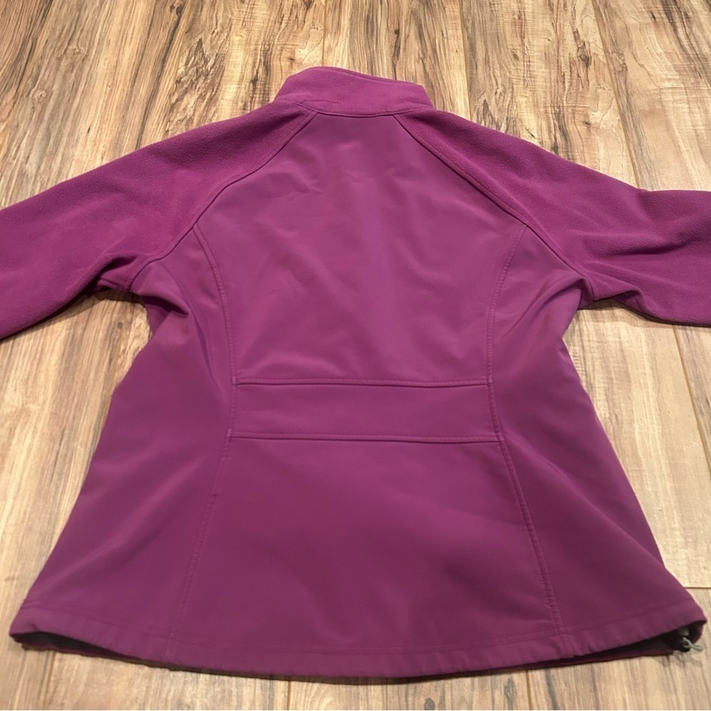 Mountain Hardwear Women’s Purple Softshell Jacket Outdoor Active Lightweight M - Picture 4 of 9